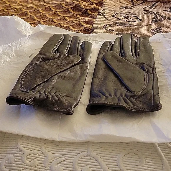 SANDRO Lamo Leather Gloves